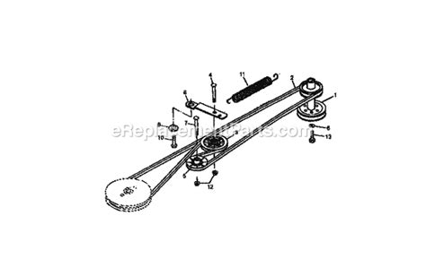 Belt Diagram For Craftsman Riding Mower Lt1000