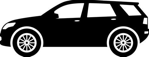 SUV car icon vector. Sport utility vehicle silhouette for icon, symbol or sign. SUV car graphic ...