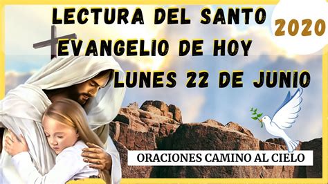 Lectura del santo evangelio de hoy - YouTube