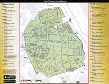 Map Of Arlington Cemetery - Map Of Staten