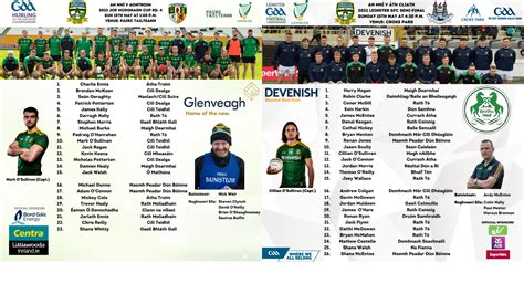 Meath Senior Teams (15th May 2022) - Meath G.A.A.