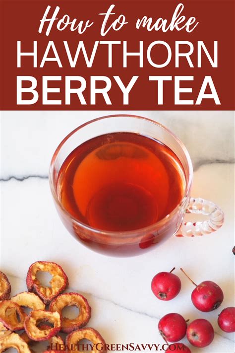 Hawthorn Berry Tea Recipe {How to Make Hawthorn Tea 2 Ways} | Recipe | Berry tea recipe, Berry ...