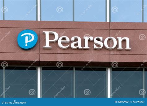 Pearson PLC Office Building and Trademark Logo Editorial Photo - Image ...