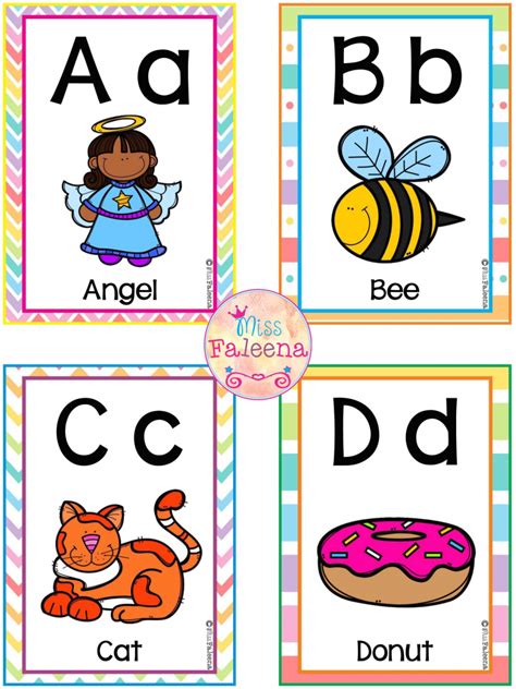 Printable Tagalog Alphabet Flash Cards - Printable Card Free