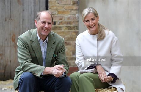 Prince Edward, Earl of Wessex and Sophie, Countess of Wessex during ...