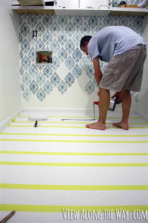 How to Paint Vinyl or Linoleum Sheet Flooring