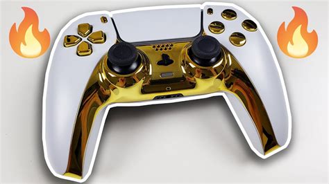 The 24K GOLD PS5 Dualsense Controller... How to Make Your Own! (eXtremeRate) - YouTube