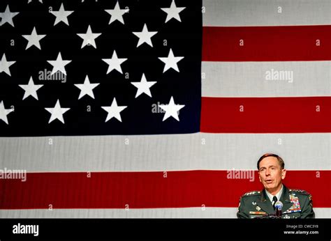 General David H. Petraeus Commander of United States forces in Iraq speaking at Nov. 4th 2009 in ...