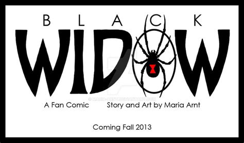 Black Widow Logo by Maria-Arnt on DeviantArt