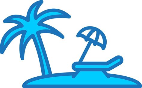 Beach Vector Icon 15559139 Vector Art at Vecteezy