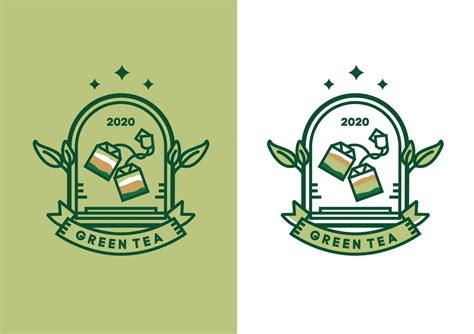 Green Tea Logo Graphic by ARTONIUMW · Creative Fabrica