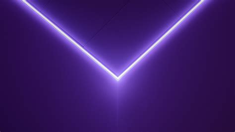 Purple light Wallpaper 4K, Geometric, Glowing lines