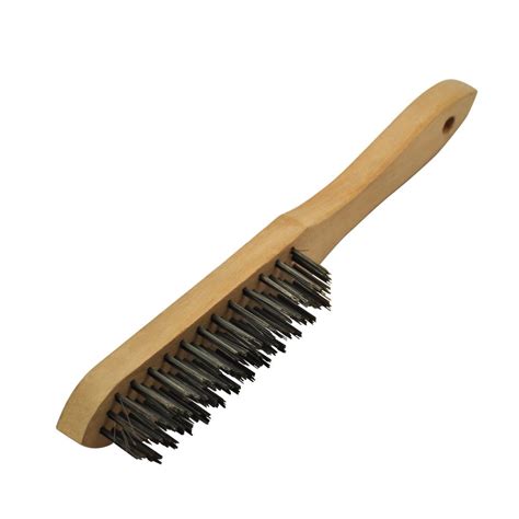 Wooden Handle Steel Wire Brush, For Industrial, 1.5 inch at Rs 20/piece in New Delhi