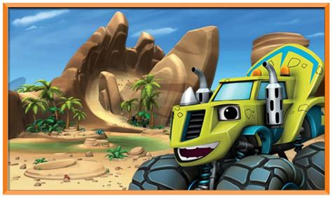 Zeg the dinosaur truck from blaze by Ziondickey21 on DeviantArt