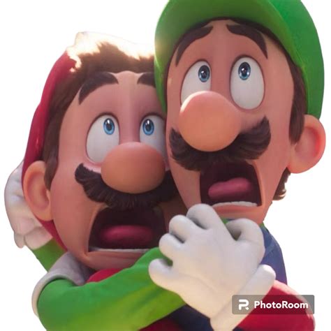 Mario And Luigi Scream PNG by Kylewithem on DeviantArt