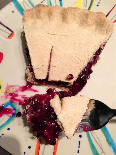 The Vegan Hucklebuck: Vegan Elderberry Pie -Perfect Pie Crust with an Incredible Filling