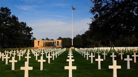 Normandy American Cemetery - YouTube