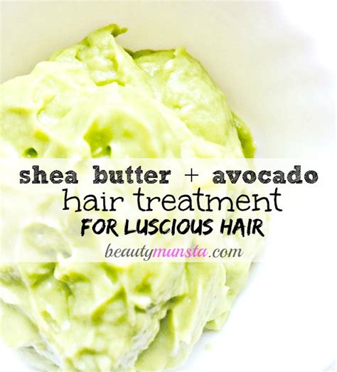 Avocado Shea Butter Hair Mask for Luscious Hair - beautymunsta