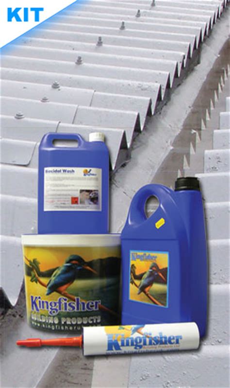 Asbestos Garage Roof Coating Kit - Kingfisher Roof Coatings