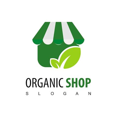 Organic store logo design inspiration Vector | Premium Download