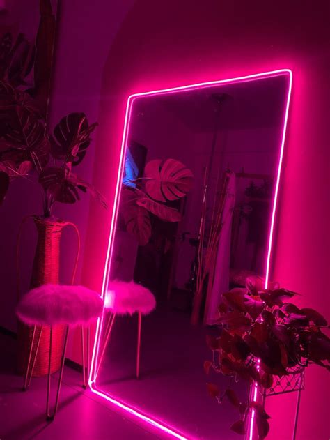 Pin on Room🤍 in 2024 | Cute bedroom decor, Mirror with led lights ...