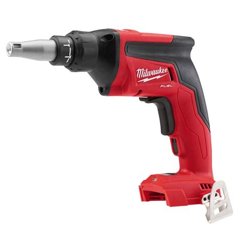 Milwaukee M18 FUEL 18-Volt Lithium-Ion Brushless Cordless Drywall Screw Gun (Tool-Only)-2866-20 ...