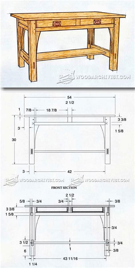 Woodworking Projects Desk, Woodworking Furniture Plans, Woodworking Projects Plans, Diy Wood ...