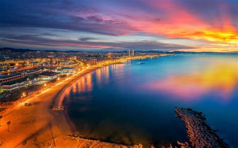 Barcelona Beach Wallpapers - Top Free Barcelona Beach Backgrounds ...