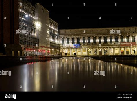 St Marks Square, by night. Venice, Italy Stock Photo - Alamy