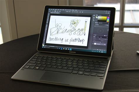 Samsung Galaxy Book S Pen integrates with Adobe Photoshop | Windows Central