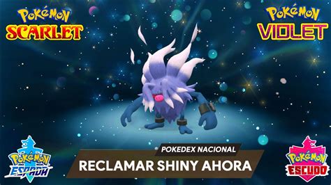 🎁CONSIGUE AHORA ANNIHILAPE SHINY para POKEMON ESCARLATA y PURPURA POKEMON PARA HOME ESPADA y ...