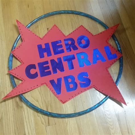 A great decoration idea from a leader in VBS Land! An idea to use! | Hero central vbs, Vbs hero ...