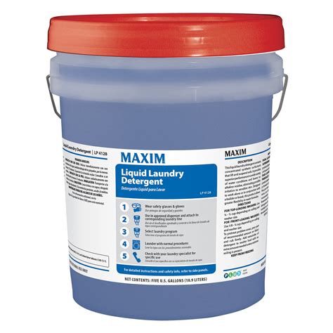 Maxim Liquid Laundry Detergent, 5 Gallon Pail | Detergents | Laundry ...