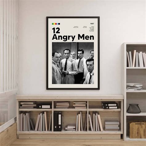 12 Angry Men Poster 12 Angry Men 1957 Movie Poster Vintage - Etsy