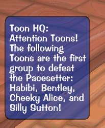 Pacesetter | Toontown Corporate Clash Wiki | Fandom