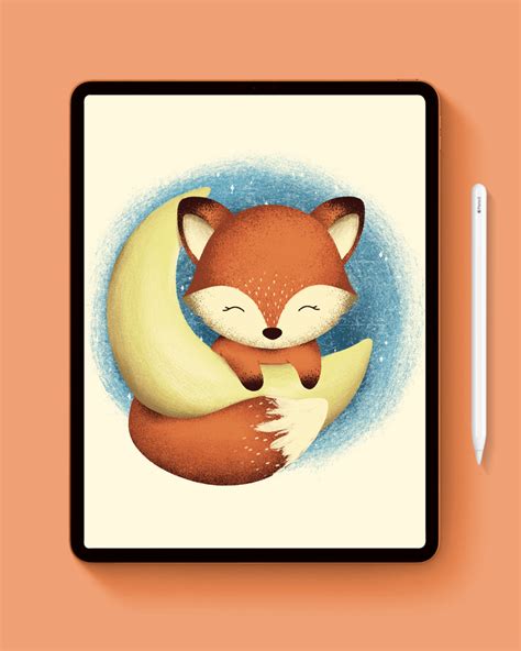 Cute Fox Drawing Tutorial Files