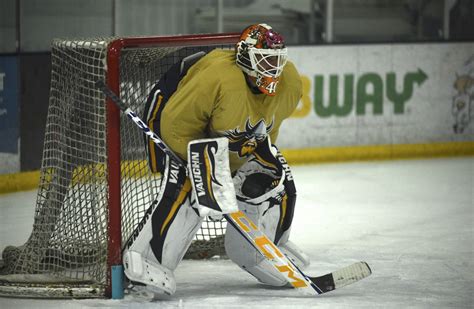 Augustana goaltenders show versatility amid healthy positional battle ...