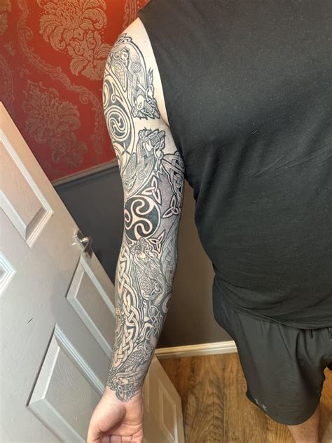 Celtic full sleeve : r/TattooDesigns