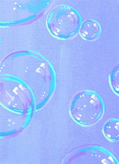 Light Purple Bubble Print | Digital Download | Bubble drawing, Bubble art, Amazing art painting