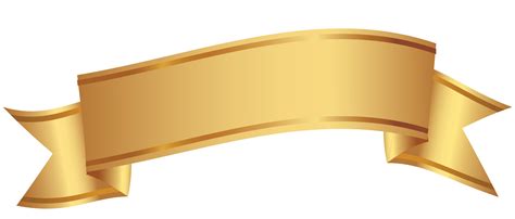 banner decorativo dourado 1197190 PNG