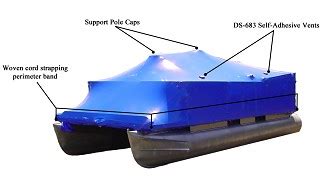 Pontoon Boat Shrink Wrapping Kit for Boats up to 29 ft Long