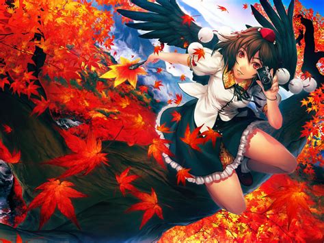 Anime Girls Autumn Wallpapers - Wallpaper Cave