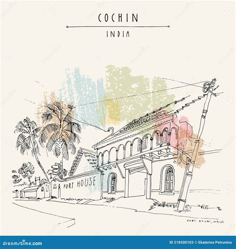 Fort Kochi Stock Illustrations – 60 Fort Kochi Stock Illustrations ...