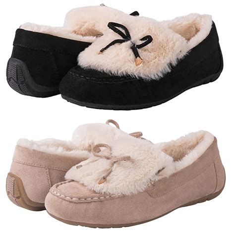 72% off Women's Faux Fur Lined Slippers - Deal Hunting Babe