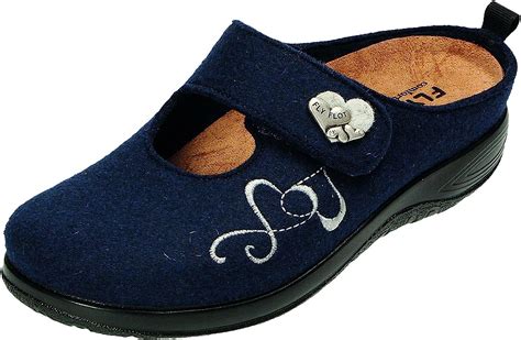 Fly Flot Women's Slippers blue blue: Amazon.co.uk: Shoes & Bags