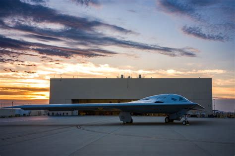 New B-21 Bomber Takes First Flight