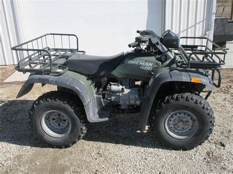 1999 Honda Foreman 400 4X4 ATV- 7,885 Miles- 1,115 Hours- Winch- Runs ...