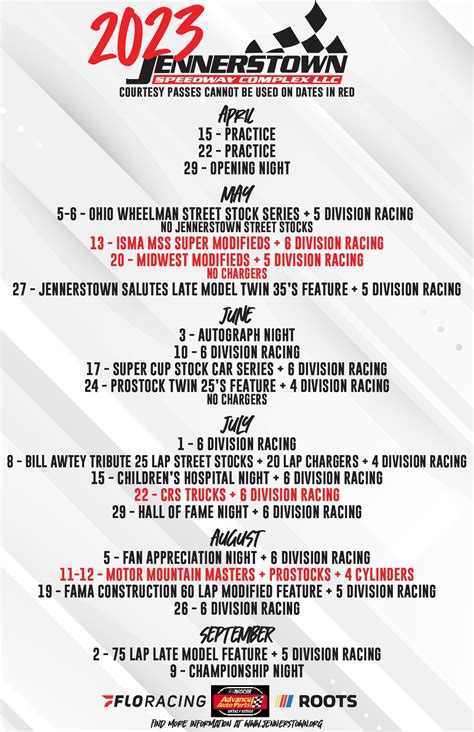 Jennerstown Speedway Schedule 2024 - Roda Virgie