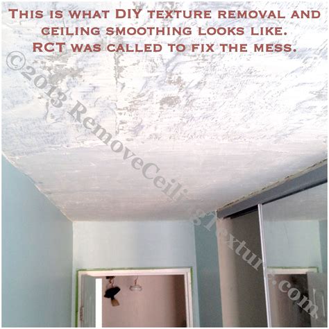 Scraping Texture From Ceilings - RemoveCeilingTexture.com