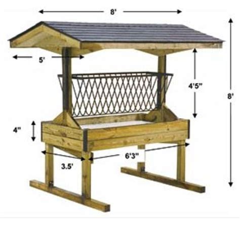 Goat Feeder Using Pallet Boards | A Life of Heritage | Goat feeder, Hay feeder for horses, Horse ...